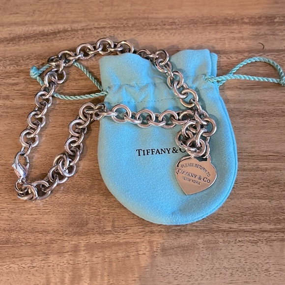 Tiffany & Co. Jewelry - Authentic Return to Tiffany heart tag necklace